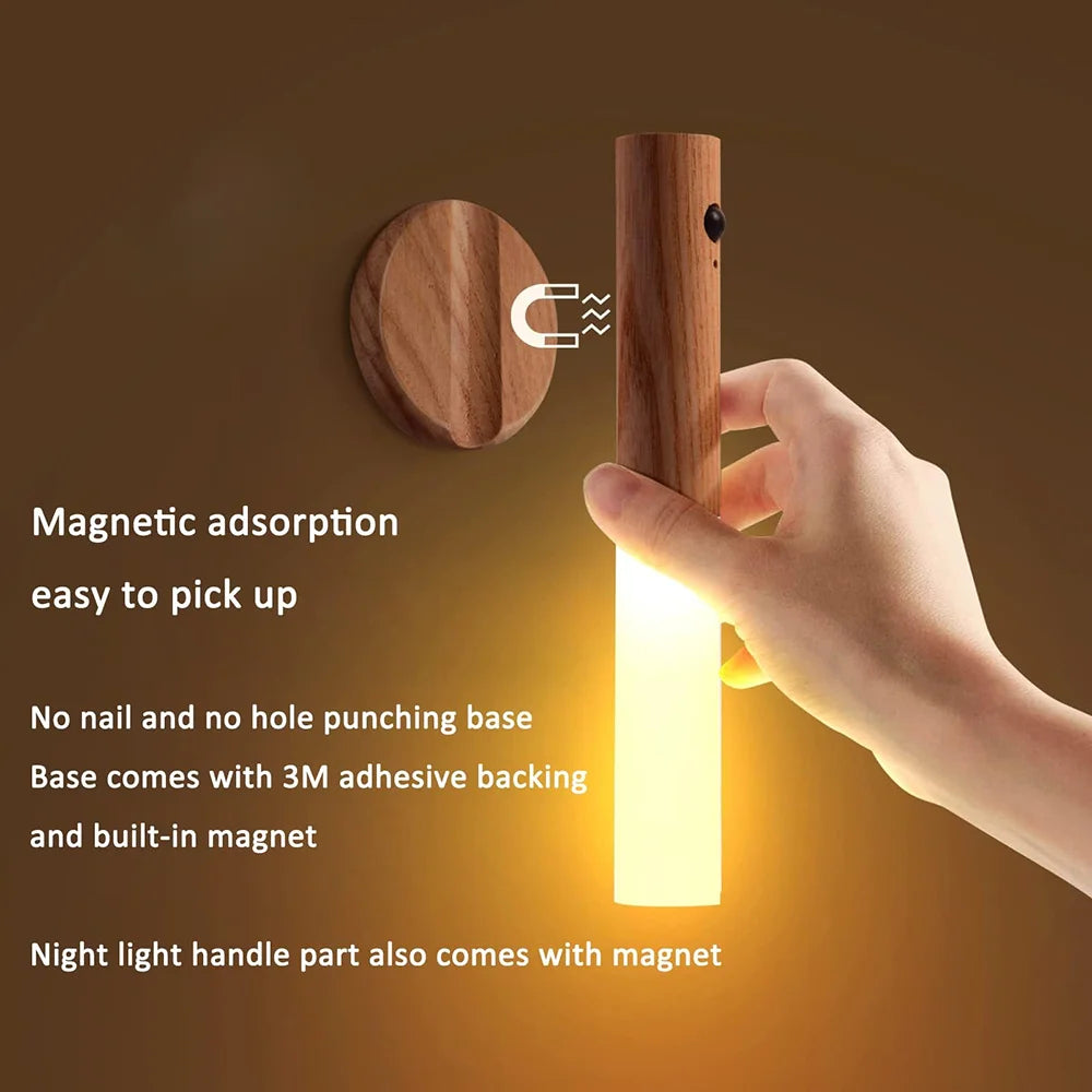 AutoGlow - Rechargeable LED Motion Sensor Night Light